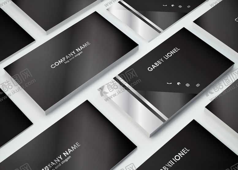 编号：17670109151210481627【酷图网】源文件下载-矢量名片模板