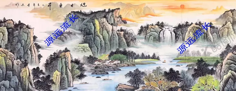 编号：79940306281524444245【酷图网】源文件下载-源远流长