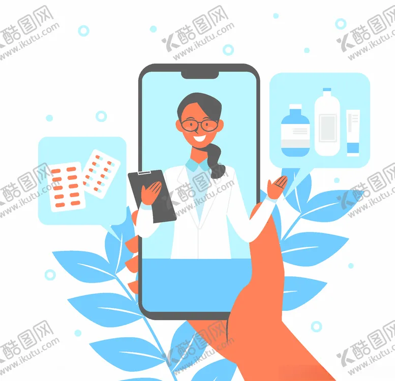 编号：31324403252317587397【酷图网】源文件下载-线上医疗