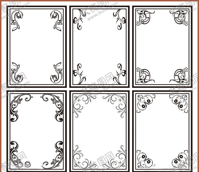 编号：28931609211323112458【酷图网】源文件下载-贵宾卡边框VIP边框镂空花
