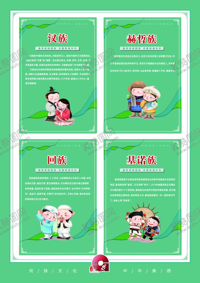 编号：97619901140044347881【酷图网】源文件下载-56个民族