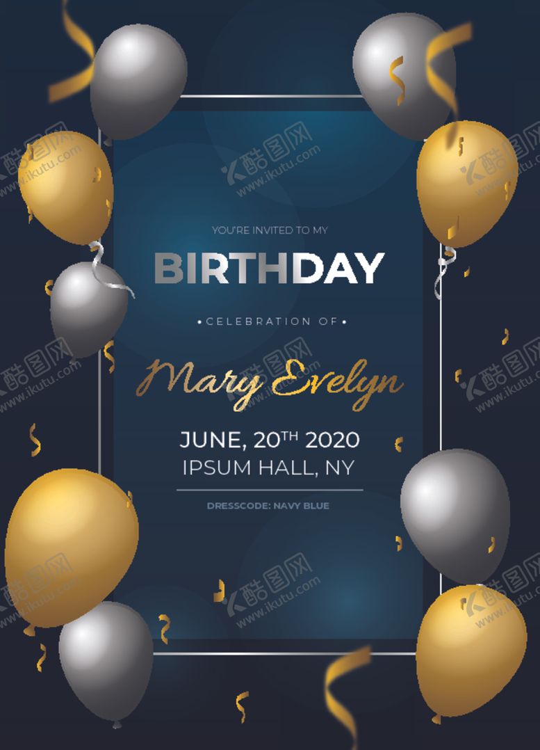 编号：56441909260146123313【酷图网】源文件下载-生日背景生日派对生日气球