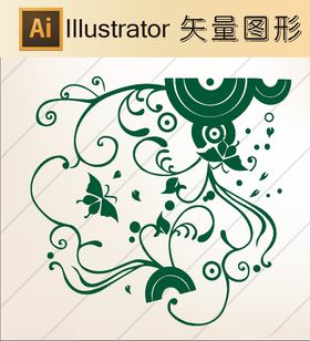 卡通剪纸动物剪纸简洁手绘