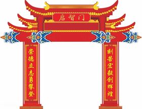 启智门