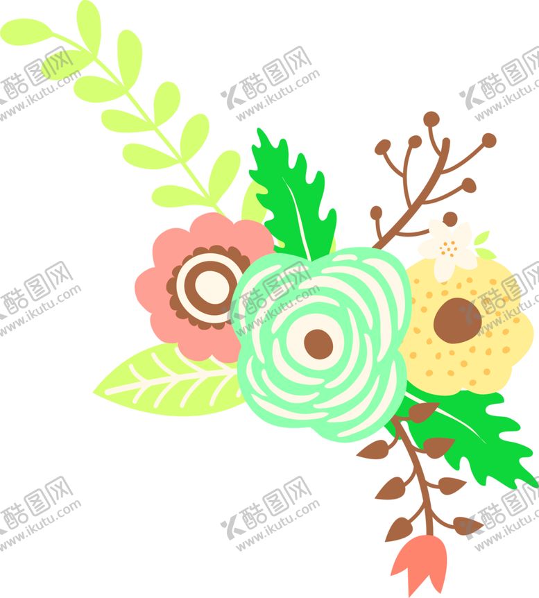 编号：59951309270853292432【酷图网】源文件下载-鲜花装饰