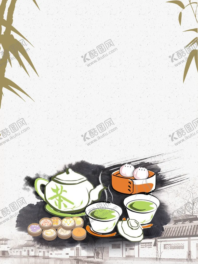 编号：24357102250701599207【酷图网】源文件下载-茶道文化墙