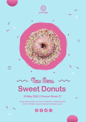 下午茶甜点海报