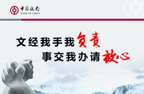 中国银行标语
