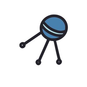 太空宇航主题涂鸦