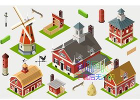 2.5d等距ai图片