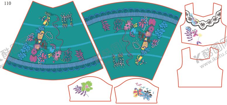 编号：75829504062322007241【酷图网】源文件下载-卡通图案服装印花设计稿