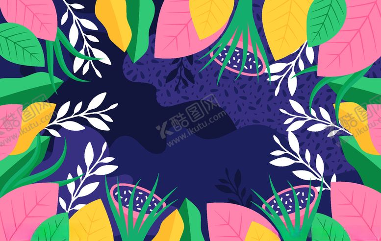 编号：13512710091306167390【酷图网】源文件下载-叶子背景