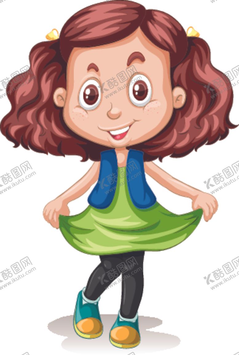 编号：51695411011352206196【酷图网】源文件下载-卡通女孩
