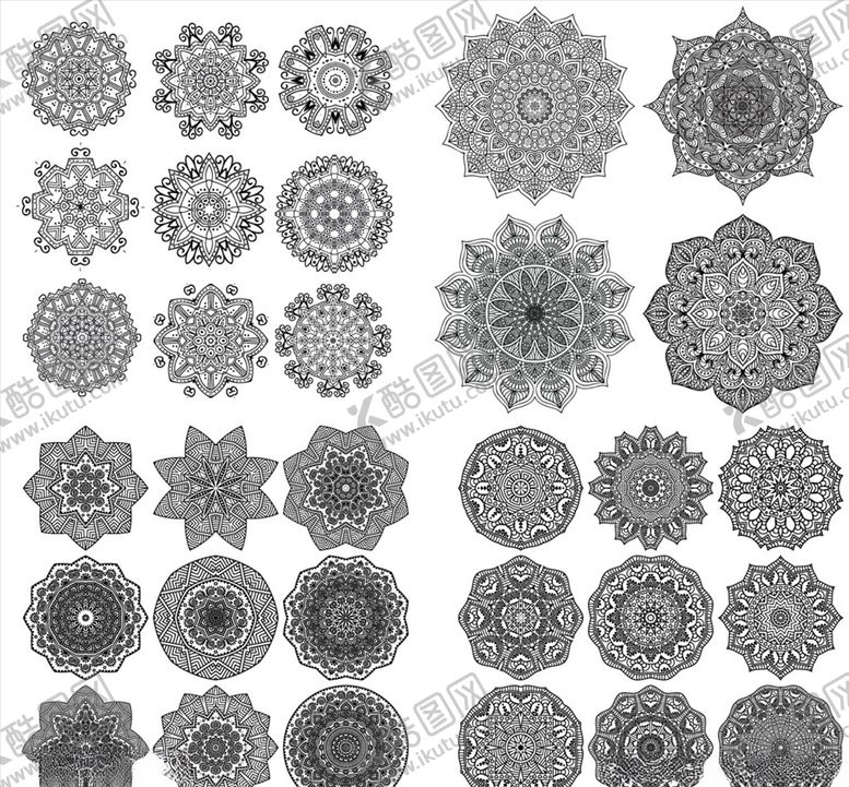 编号：93172610311353156441【酷图网】源文件下载-花纹底纹