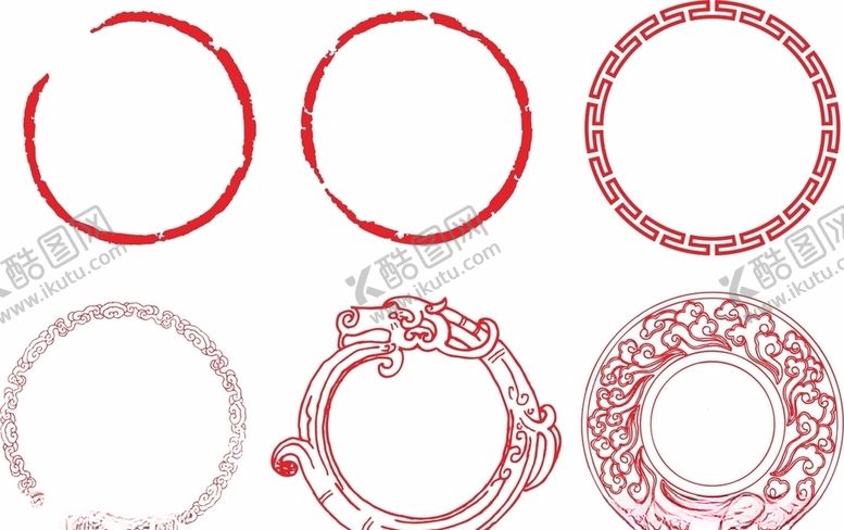 编号：27422909222125487091【酷图网】源文件下载-圆形花纹
