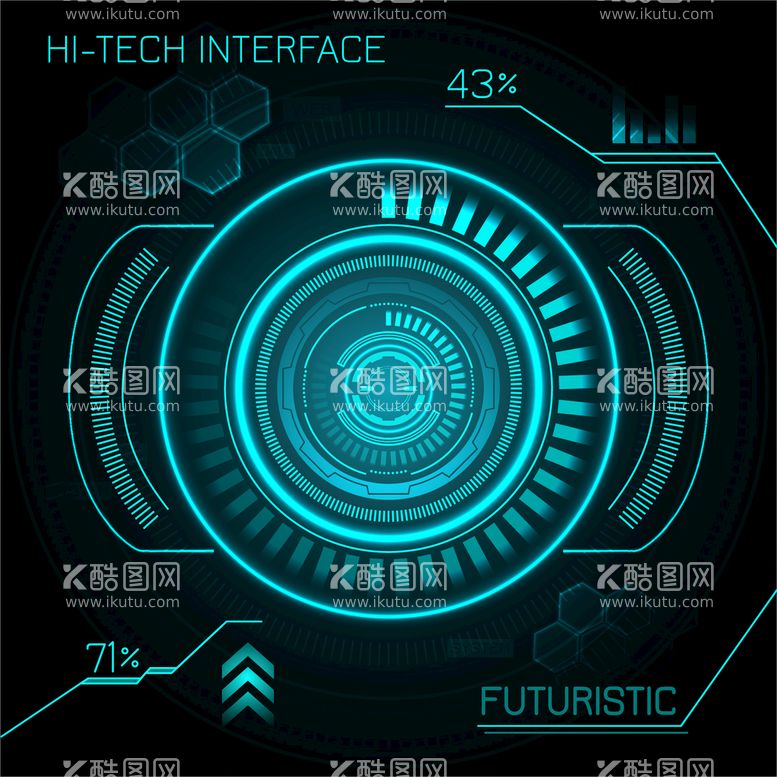 编号：68609611180803127476【酷图网】源文件下载-科技背景