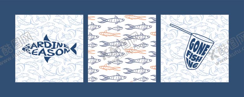 编号：56773610011226536941【酷图网】源文件下载-鱼创意插图