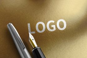 logo样机效果图特场景英文