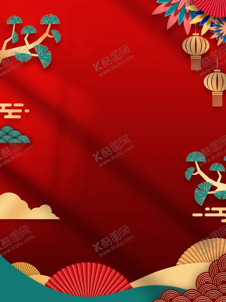编号：49878401131408345693【酷图网】源文件下载-国潮背景 