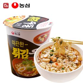 韩国农心虾汤杯面方便面