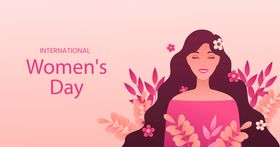 三八妇女节海报日神