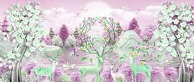 电视背景墙手绘花鸟画国画花鸟花鸟纸花鸟图