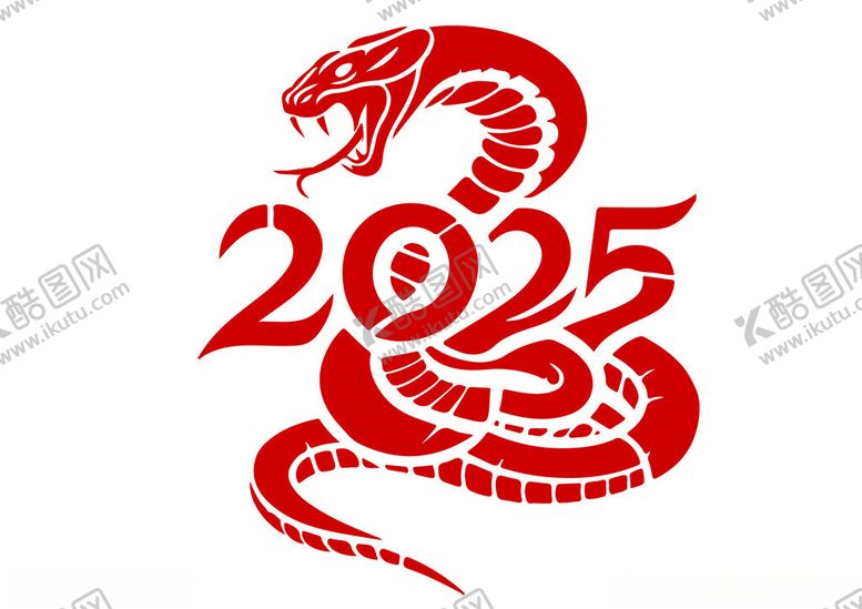 编号：74320102270349467167【酷图网】源文件下载-2025蛇年素材