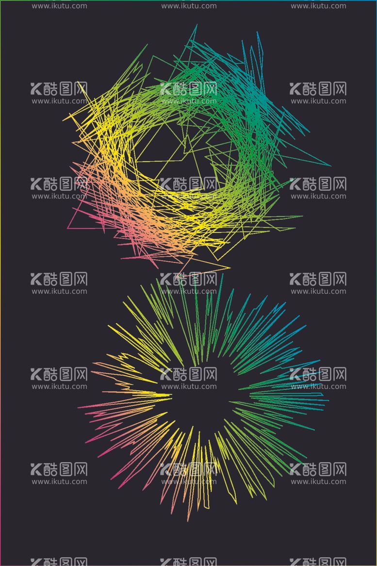 编号：58766412041224555720【酷图网】源文件下载-科技几何点缀元素