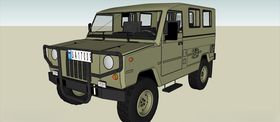 越野车模型图