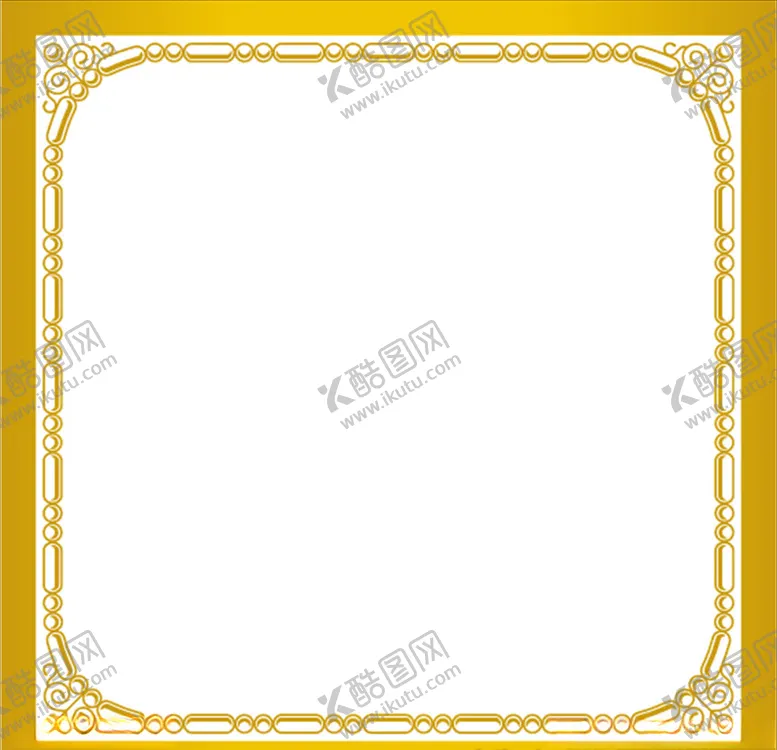 编号：98854604231347034864【酷图网】源文件下载-金色边框