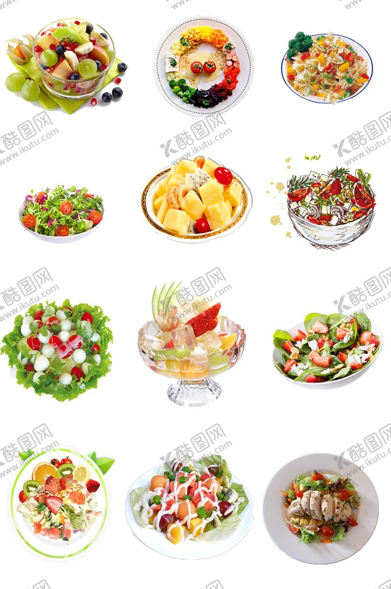 编号：44008805190630053845【酷图网】源文件下载-沙拉素材