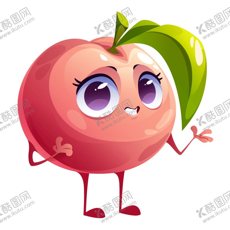 编号：25813010031933322459【酷图网】源文件下载-桃子 插画