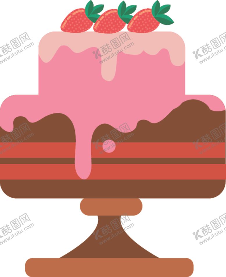 编号：10383905070000511058【酷图网】源文件下载-生日蛋糕
