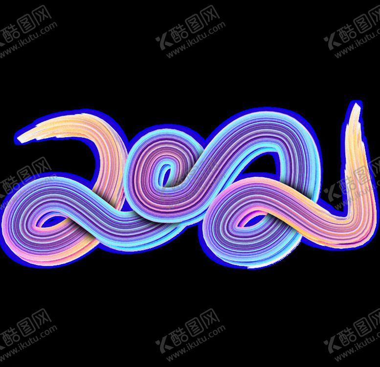 编号：64415905021247004873【酷图网】源文件下载-牛年艺术字体