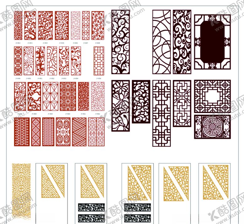 编号：81166809140941111210【酷图网】源文件下载-雕花图案