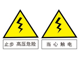 警示牌