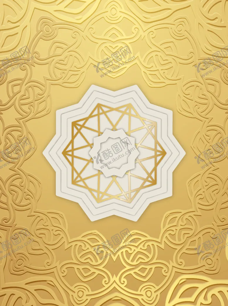 编号：75236909181418589752【酷图网】源文件下载-白金色欧式复古菱形图案手绘矢量
