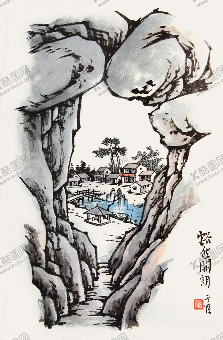 编号：93581202081221043286【酷图网】源文件下载-丰子恺国画