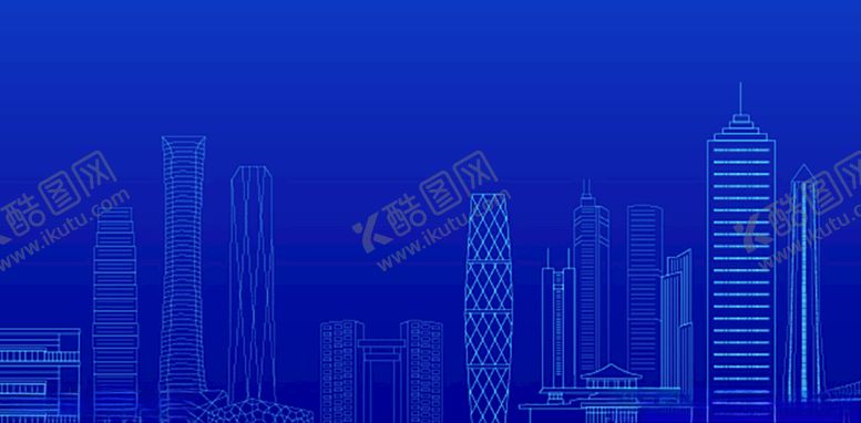 编号：78459309192233156249【酷图网】源文件下载-城市线稿图