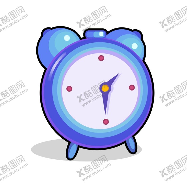 编号：20744609170109365003【酷图网】源文件下载-卡通闹钟