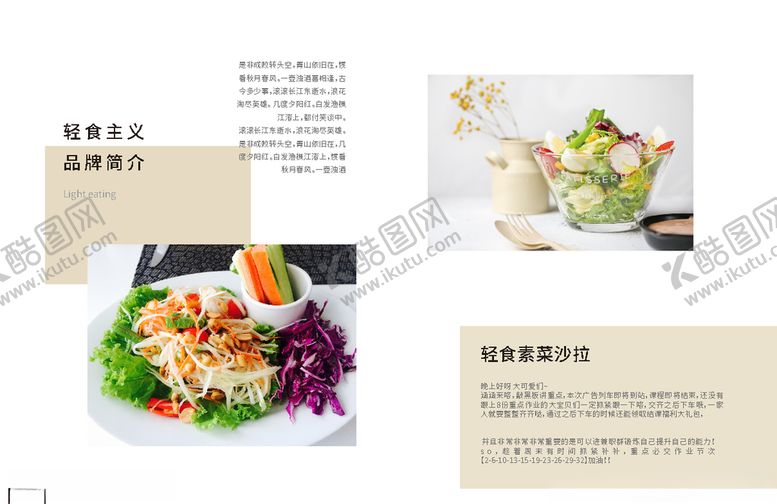 编号：62956609211315453874【酷图网】源文件下载-轻食素材沙拉