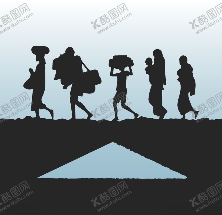 编号：92170809222143566780【酷图网】源文件下载-人物剪影