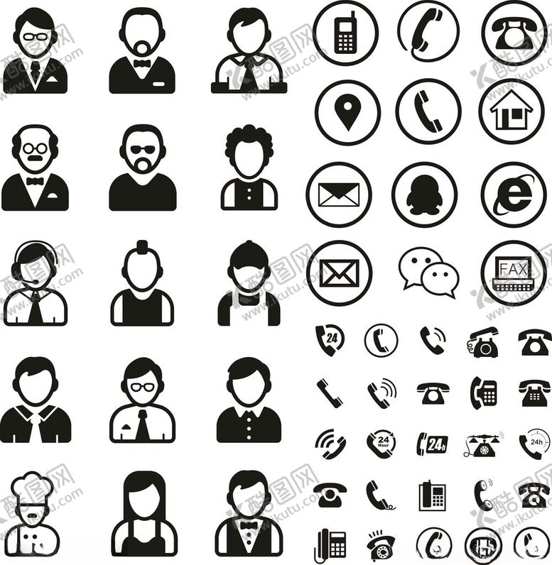 编号：28283804250449152258【酷图网】源文件下载-电话图标