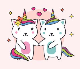 卡通动物插画