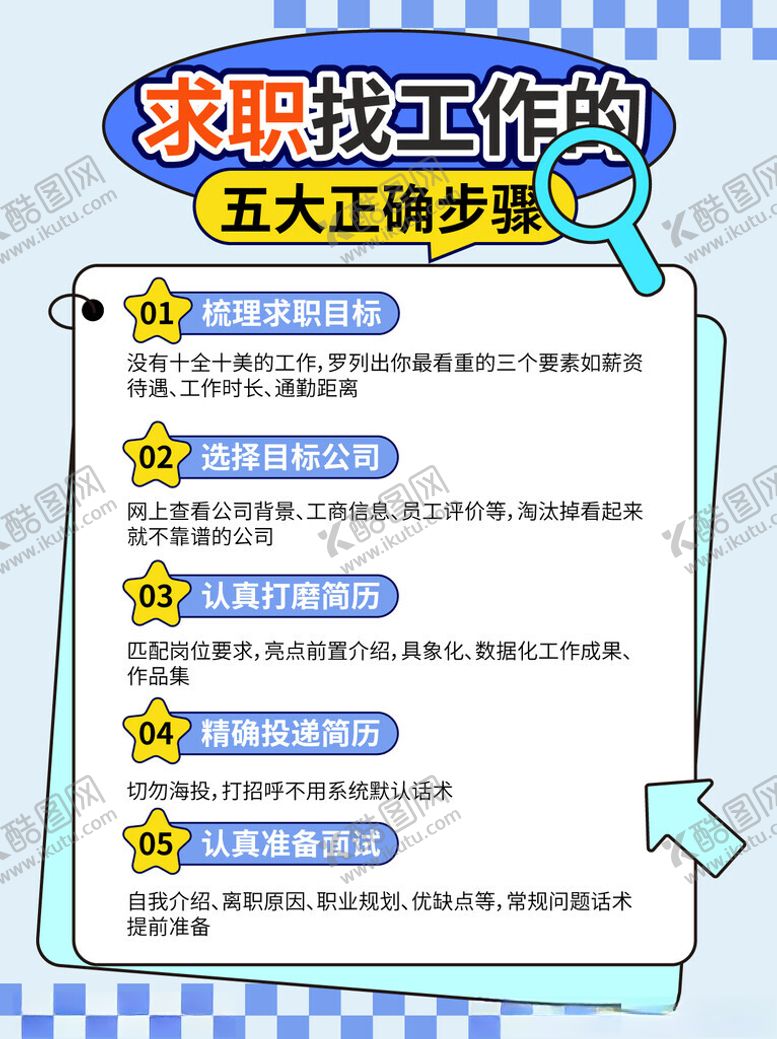 编号：90037504142348561393【酷图网】源文件下载-求职技巧全方位攻略