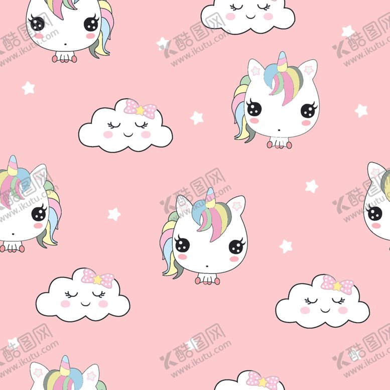 编号：71674109220806116438【酷图网】源文件下载-卡通独角兽