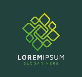 花朵图标logo企业logoVI