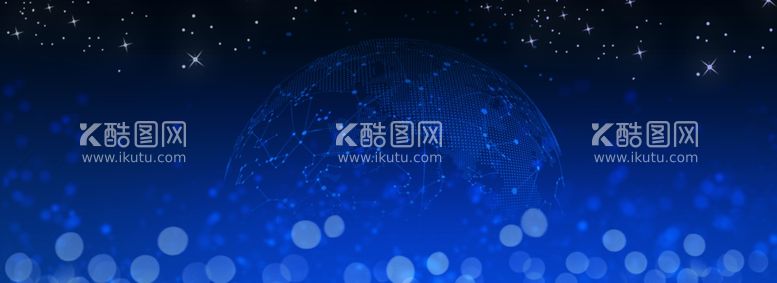 编号：96507211301013338803【酷图网】源文件下载-蓝色网格科技背景图