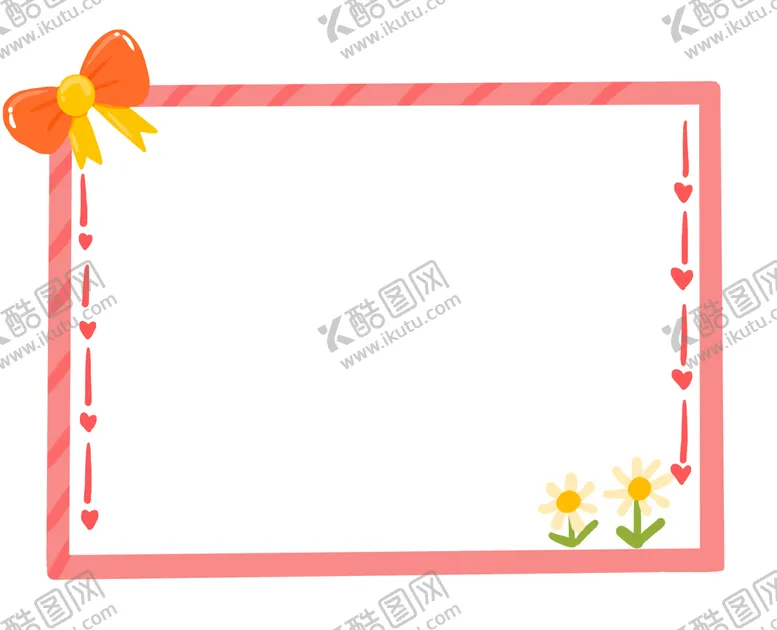 编号：48613709282249401642【酷图网】源文件下载- 蝴蝶结边框 