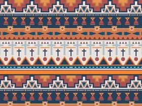 民族花纹图案